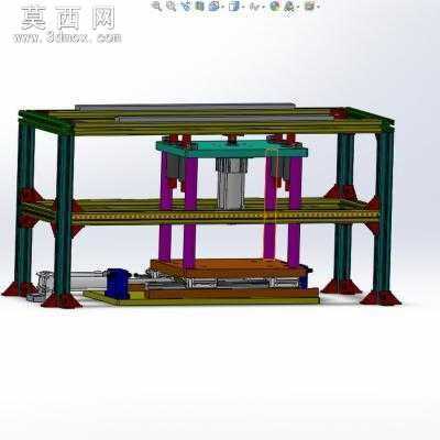 自动移动架 3D模型