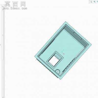 车载冰箱 3D模型