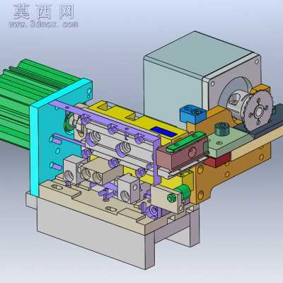 连接器插针机 3D模型