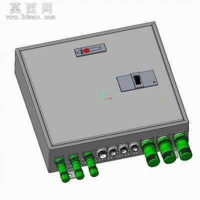 小型控制器 3D模型