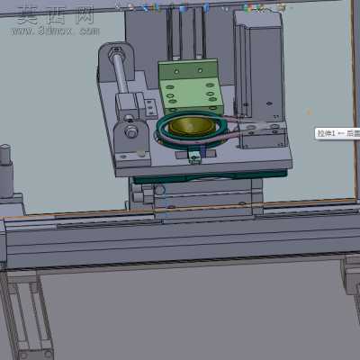 手机镜头自动调焦机 3D模型