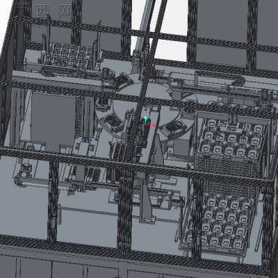 自动化鼠标组装机 3D模型