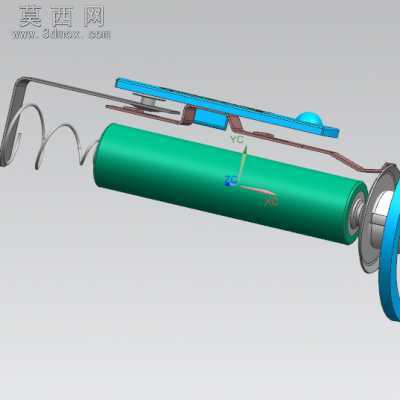 一个手电筒的3d 3D模型