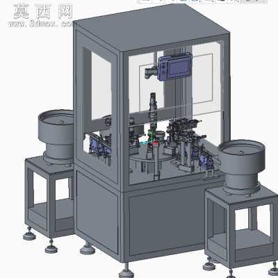 全自动水龙头外件组装机 3D模型