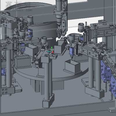 全自动水龙头外件组装机 3D模型