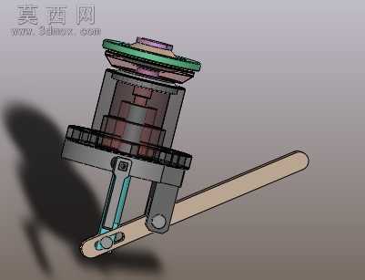 弯管液压夹具组立图 3D模型