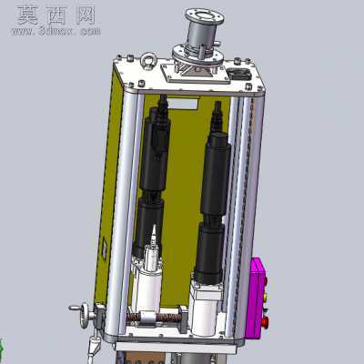 2轴气势支架螺栓拧紧机 3D模型