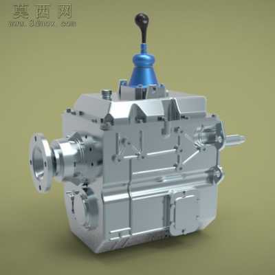 轻卡变速箱总成 3D模型