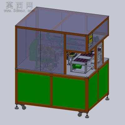 С���͵�صײ��Զ�������(������ͼ+�嵥BOM) 3Dģ��