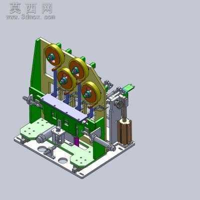 С���͵�صײ��Զ�������(������ͼ+�嵥BOM) 3Dģ��