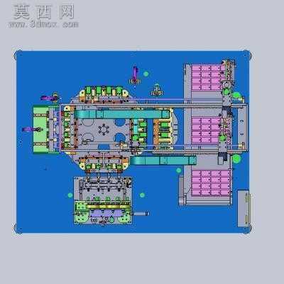 С���͵�صײ��Զ�������(������ͼ+�嵥BOM) 3Dģ��