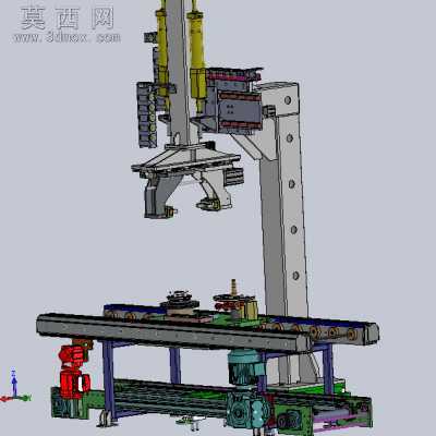 轮毂转向节合装翻转机 3D模型
