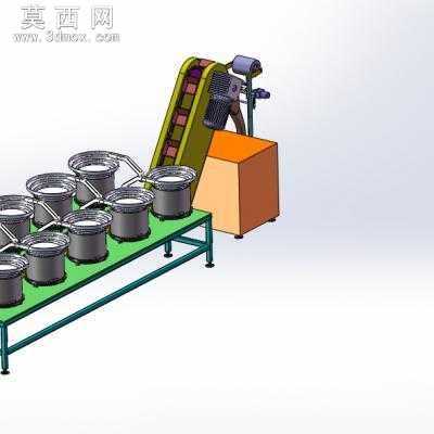 螺丝分拣包装机 3D模型