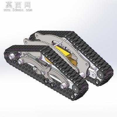 DTV Shredder全地形履带滑板车设计图 3D模型