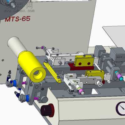 SMT编带机、半自动编带包装机 3D模型