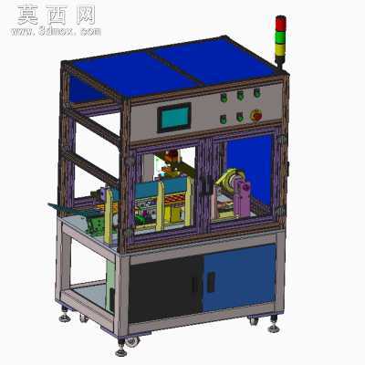 弯针包装机 3D模型