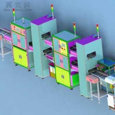 PCB线路板ICTFCT功能测试自动化线 3D模型