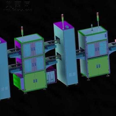 PCB线路板ICTFCT功能测试自动化线 3D模型