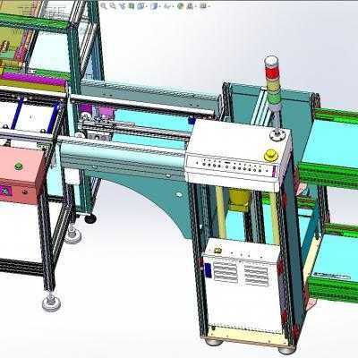 PCB线路板ICTFCT功能测试自动化线 3D模型