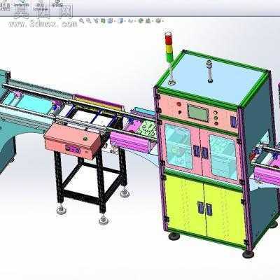 PCB线路板ICTFCT功能测试自动化线 3D模型