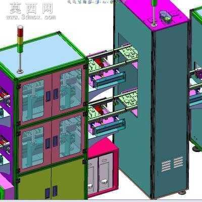 PCB线路板ICTFCT功能测试自动化线 3D模型