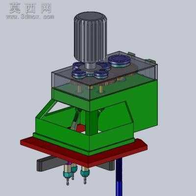 多工位钻孔机、钻床 3D模型