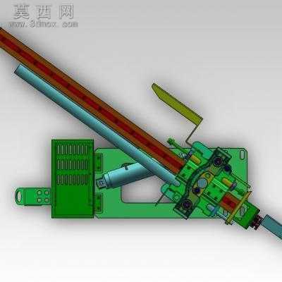 立式机械手、冲床机械手 3D模型