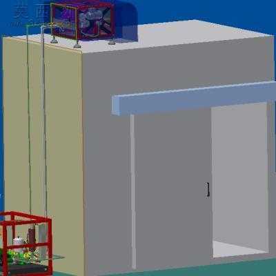 ˮ��ʽ����������ȴװ�� 3Dģ��