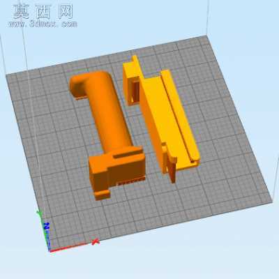 3D打印机料架30mm角铝可安装 3D模型