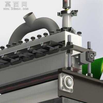 工业零食加工机 3D模型