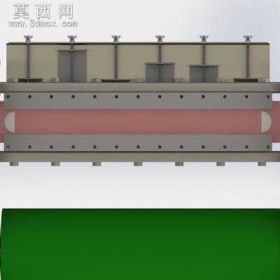 工业零食加工机 3D模型