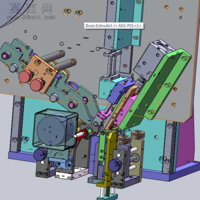 贴双面胶机、自动贴高温胶纸胶带机设备 3D模型