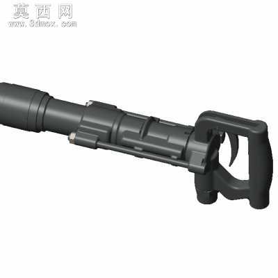 风镐 气锤 3D模型