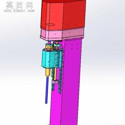 珩磨机 3D模型
