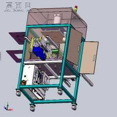 泡壳包装自动压合机 3D模型