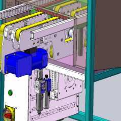 泡壳包装自动压合机 3D模型