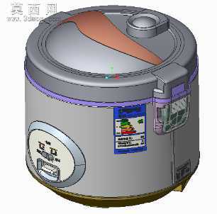 ��ʩ�緹���ڲ��ṹ��ϸ 3Dģ��