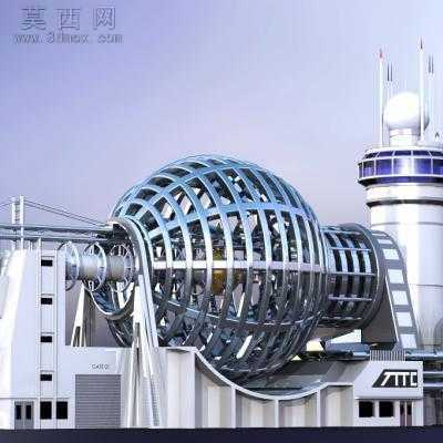 时光穿越机 3D模型