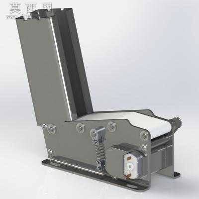 金属板抛光机 3D模型