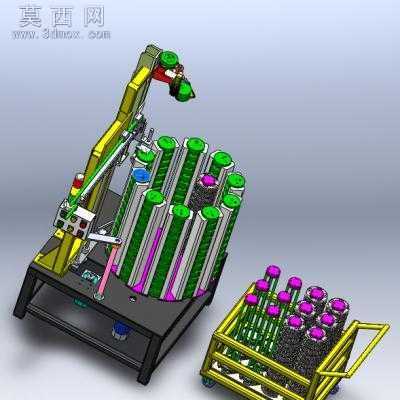 转盘上料机 3D模型