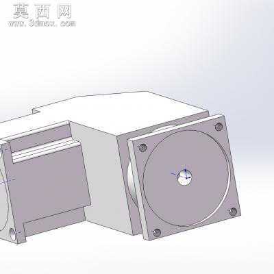 几种无极变速减速器 3D模型