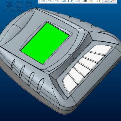 健身车仪表 3D模型