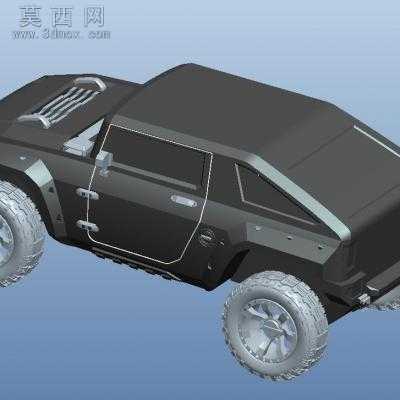悍马3D模型 3D模型