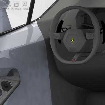 兰博基尼 Huracan LP610-4跑车 3D模型