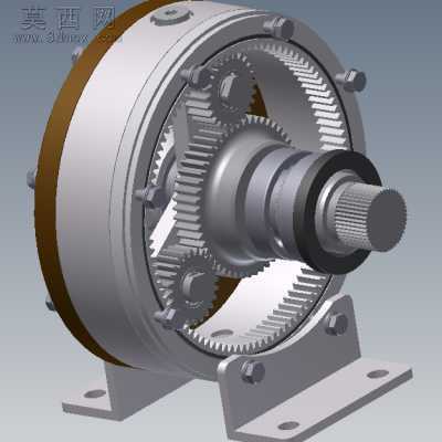 NAD行星减速器 3D模型