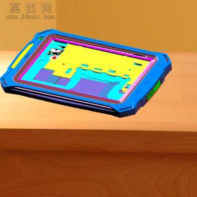 三防平板电脑 3D模型