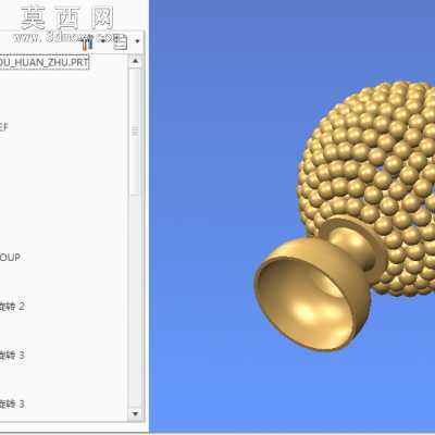 creo2.0������ͷģ�� 3Dģ��