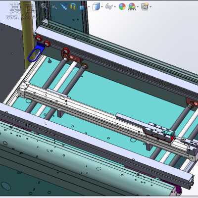 新标准S型下板机SMT贴片机后端输送下板机 3D模型