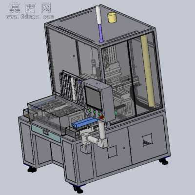 手机电池全自动焊接机、激光焊接机 3D模型
