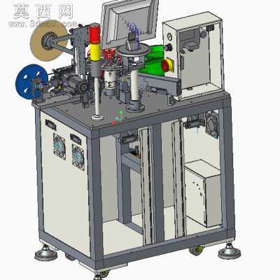 高速SMD编带设备包装机 3D模型